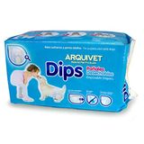 Arquivet Dips Wegwerpluiers met verstelbare bandjes voor honden, L, 40 x 50 cm (12 stuks), puppy's en volwassenen, absorptievermogen, geen lekken, hygiënische accessoires