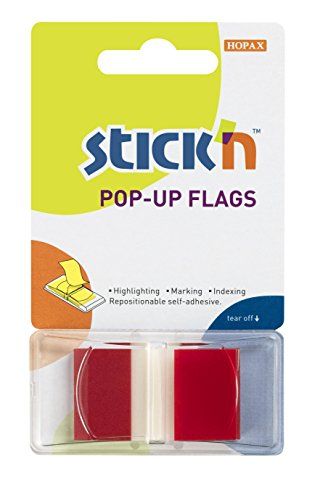 Panda - 25 mm pop-up vlag - parent rood