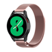 By Qubix Qubix - Milanese bandje - Rosé goud - Smartwatch bandje 22mm - Geschikt voor Garmin Forerunner 970 / 570 (47mm) / 255