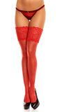 Glamory Comfort 20 hold-up kousen - Rood - Maat L (44/46)