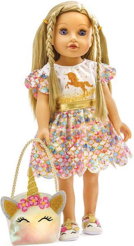 Heless Poppenballerina's Eenhoorn - 38-45 cm - Polyester - 3+ jaar