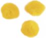 Rayher hobby materialen Rayher Hobby Pompons - 15 mm - Geel - 60 stuks