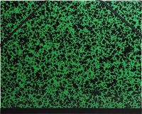 Exacompta Tekenmap Annonay, Groen/Zwart, Karton, 26 x 33 cm