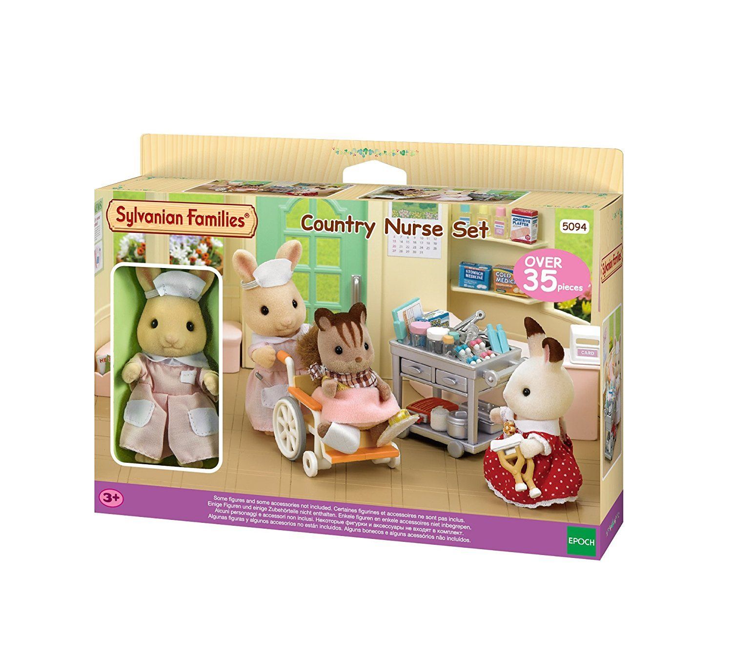 Sylvanian Families Set voor Streekkliniek - 5094 - Vanaf 3 Jaar