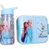 4KidsOnly Frozen lunchset; lunchbox en drinkfles