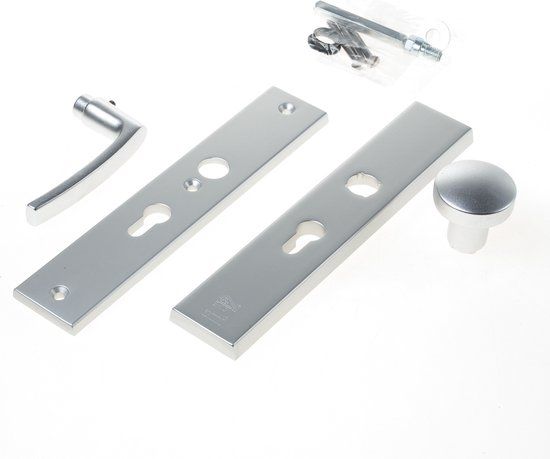 Ami Veiligheidsgarnituur met knop en kruk 332 pc 55 F1 (1 paar)