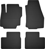 Wielganizator BasicProtect - Rubber Autovloermatten - 2013-2017 Ford Tourneo Connect - 4 Stuks - Antislip