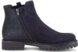 Gabor - Dames - Enkellaarsjes - Blauw - Suède - 40