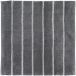 Cawö Cawö Home Keerbare Badmat Balance Gestreept 1008 73 anthrazit 60x60