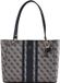 GUESS Noelle II Tote Midnight Logo Taupe Schoudertas