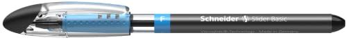 Schneider 151001 Slider Basic balpen - Zwart - Fijn