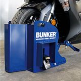 Bunker BP68S Anti-diefstal Scooter Maximale Beveiliging voor Parkeren met Verstelbare Wielkeg, Gepantserde Scooteranker, Stalen Hangslot