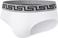 MODUS VIVENDI Bold Meander Brief White/Silver - Maat S
