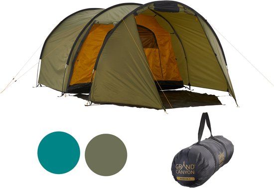 Grand Canyon Robson 3P Tent - Capulet Olive - 3 Person