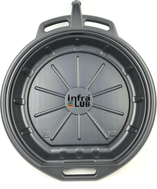 BGS 9980 Olie opvangbak XXL 15 liter - Zwart