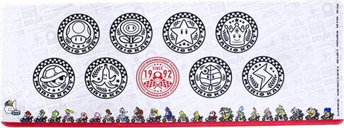 Grupo Erik Nintendo Mario Kart XL gaming muismat 30 x 80 x 2,4 cm