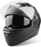 VINZ Helmets VINZ Kennet Integraalhelm met Zonnevizier - Mat Zwart - S