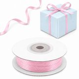 Decoraparty Satijnen lint, roze, 3 mm, 50 meter