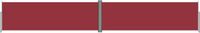 vidaXL Windscherm uittrekbaar 160x1000 cm rood