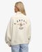 Superdry Heritage Nautical Half Zip Coupe Décontractée Crème Taille: 44