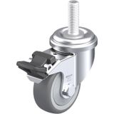 Blickle LRA-TPA 50KF-FI-GS10 Zwenkwiel met rem Wieldiameter: 50 mm Draagvermogen (max.): 50 kg 1 stuk(s)