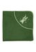 Sterntaler Baby Unisex badhanddoek baby GOTS Kinni - badponcho baby, capuchonhanddoek, badhanddoek kinderen met hazenmotief - biologisch - donkergroen