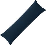 vidaXL - Taie d'oreiller - BOIS - Bleu - 40 x 145 cm - Microfibre polaire