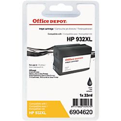 Office Depot Compatible HP CN053E Inkcartridge Zwart