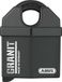 ABUS Granit Hangslot 37/60 voor Buitenshuis - Gehard Speciaal Staal - Plus Schijfcilinder - Veiligheidsniveau 10 - Zwart