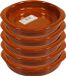 Concorde Iberica bols/schalen Alicante - 5x - met handvatten - 16 cm - Tapas serveer/borden/oven schalen