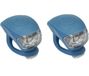 Éclairage de vélo LED bleu