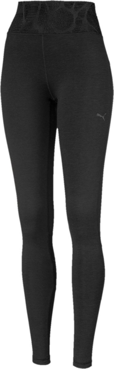 PUMA Studio Lace Eclipse Full Tight Dames Sportlegging - Black - Maat S