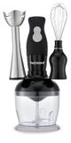Techwood TMS-8366 3-in-1 mixer, zwart