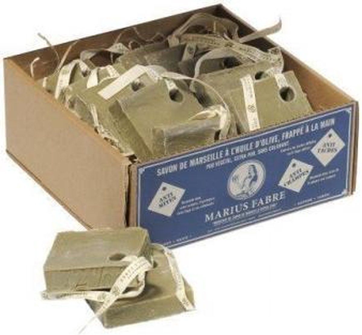 Marius Fabre Savon Marseille zeepplak olijf - 3298659747149
