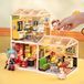 Miniatuurrestaurant - Miniatuurhuis-bouwpakket - 3-in-1, sans toit - Échelle 1:24 - 120 pièces - Plastique ABS - Dès 14 ans