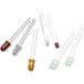 Broadcom HLMP-1600 LED Rouge à fil Rond 3 mm 2.1 mcd 60 ° 10 mA 5 V