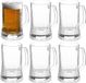 Vivalto Bierglazen - Bierpullen - Transparant Glas - 12 Stuks - 380 ml