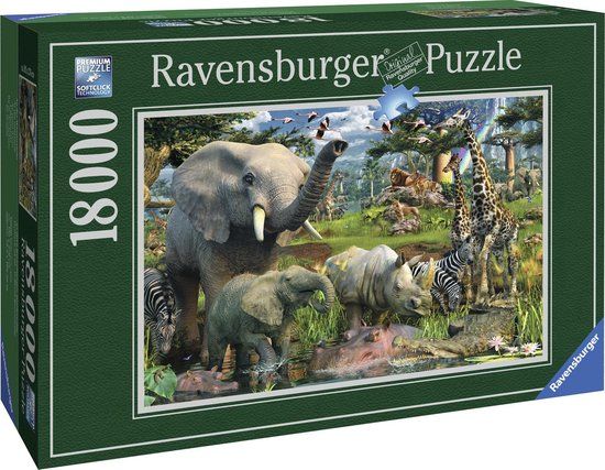 Ravensburger Puzzel - Wildlife, 18000 stukjes