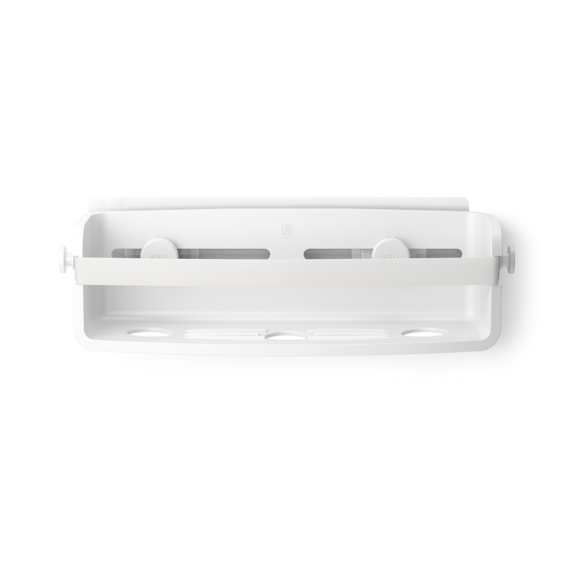 Umbra Flex Douche Caddy - White - Hanging - 1 Rack - 2 Hooks