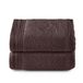 Top Towel Premium - grote badhanddoeken, 2 handdoeken, 50 x 100 cm, 100% katoen, 600 g, bruin