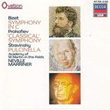 Bizet: Universal Music Group Bizet: Symphony in c / Prokofiev: Classical symphony / Stravinsky: Pulcinella - Academy of St. Martin in the fields / Neville Marriner (1968/1987)