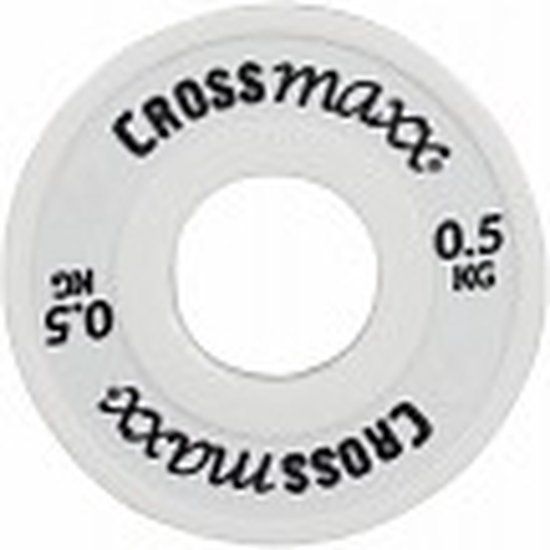 Lifemaxx Crossmaxx Elite Fractional Plate - 0.5 kg - White