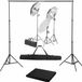 vidaXL Fotostudioset met verlichtingsset en achtergrond
