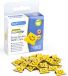RAPESCO paperclips Supaclip 40, geel, Smiley-motief, 100 st.