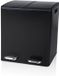ADSafety Poubelle – Poubelle 60 litres – Poubelle à pédale – Poubelle 2 compartiments – Poubelle tri sélectif – Poubelle tri sélectif – 2 seaux intérieurs – Soft-Close – Noir