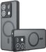 Techsuit PureFrost MagSafe Hoesje voor Xiaomi Redmi Note 13 Pro 5G / Poco X6 - Frosted Black