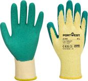 Portwest Klassieke Latex Griphandschoen - Groen - M
