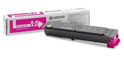 Kyocera TK-5215M Magenta Original Toner Cartridge for TASKalfa 406ci