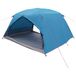 vidaXL - Backpacking - Tent - 4-persoons - Blauw - 185T - Polyester - met - PU - Coating