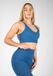 Gorilla Wear Hilton Seamless Sportbeha - Blauw - S/M
